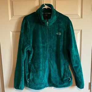 The North Face Women's Vibrant Green Teddy Jacket